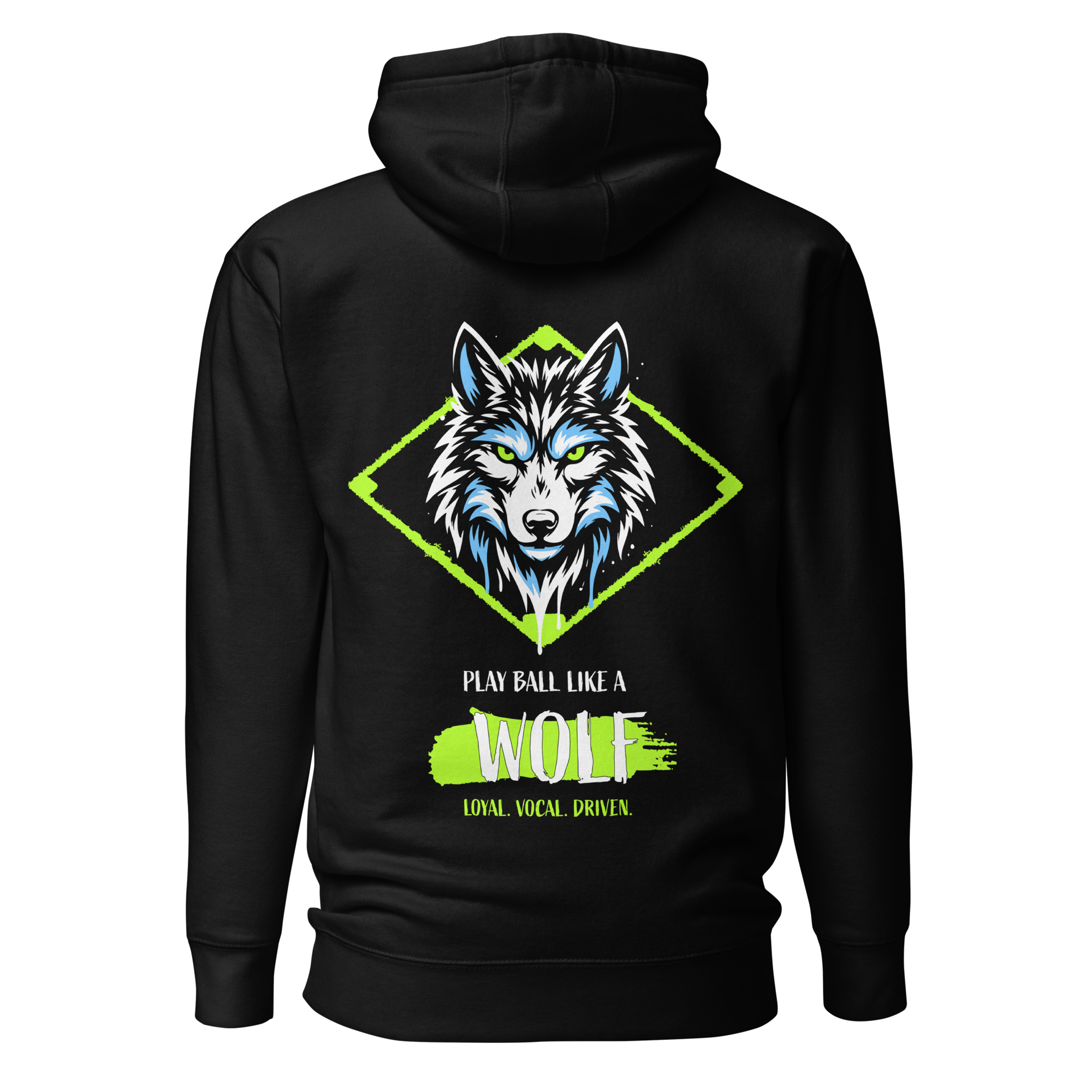 Origins Series: Wolf Premium Relaxed Hoodie
